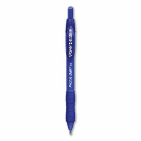 Sanford Profile Ballpoint Pen, Retractable, Medium 1 Mm, Blue Ink, Translucent Blue Barrel, 4PK 2113555